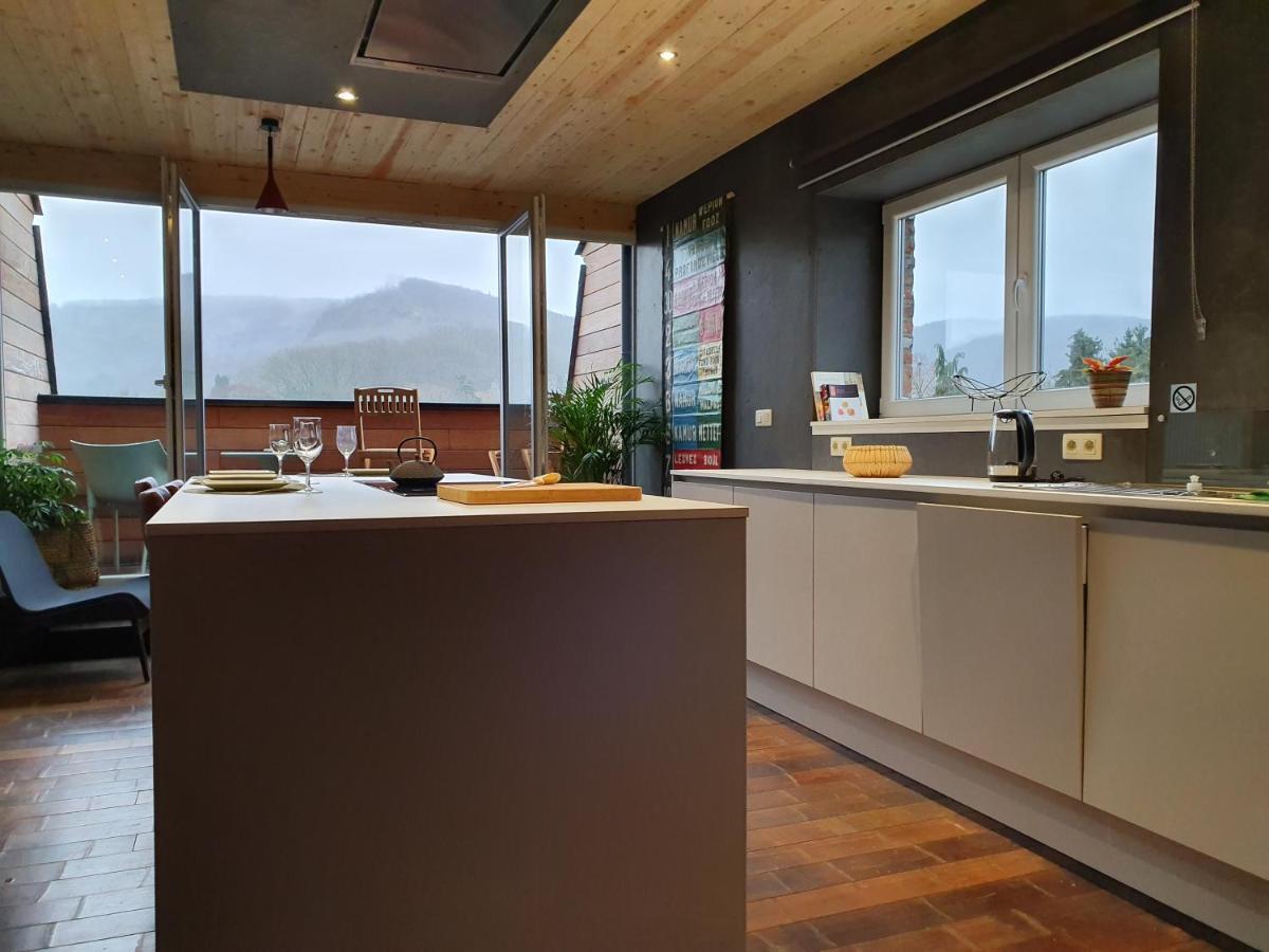 Apartamento Vue Sur Meuse Profondeville Exterior foto