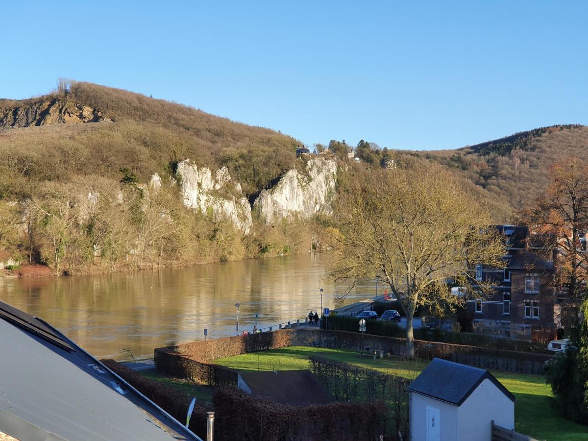 Apartamento Vue Sur Meuse Profondeville Exterior foto