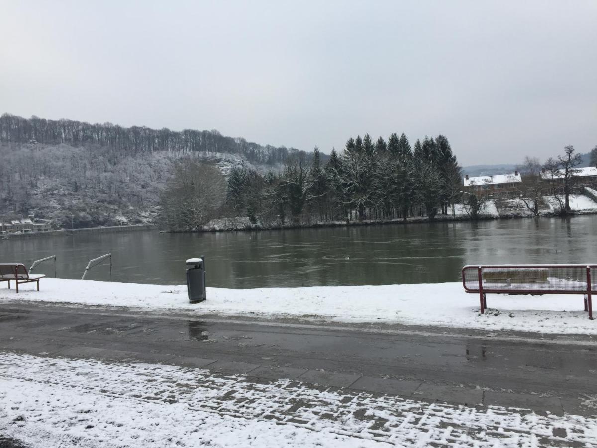 Apartamento Vue Sur Meuse Profondeville Exterior foto